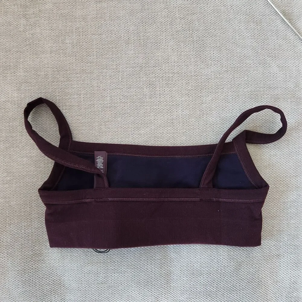 Nike SKIMS Small Currant Vintage Seamless Cami Bra NWT
